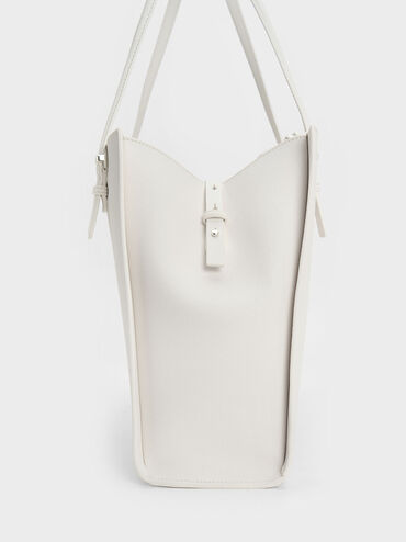 Sansa Tote Bag, White, hi-res