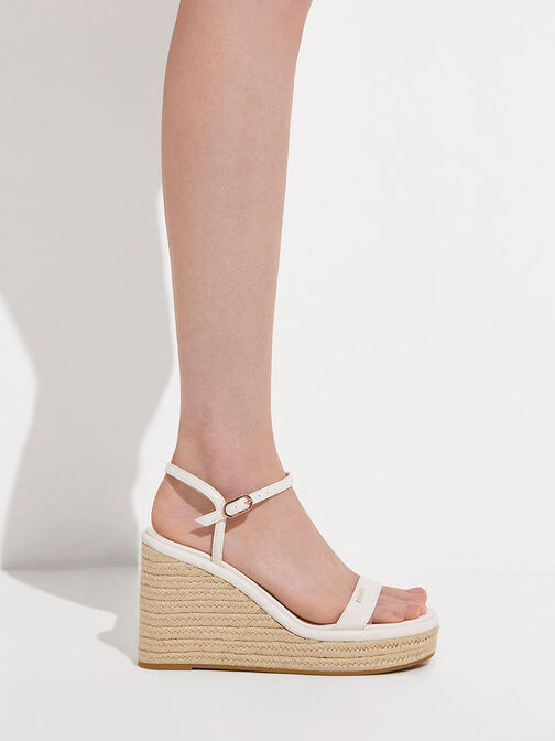 Espadrille Wedges, Chalk, hi-res