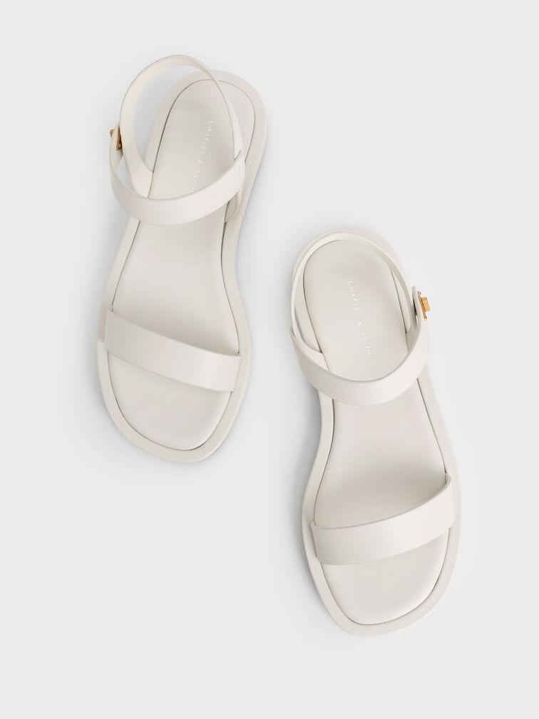 Back Strap Sandals, Chalk, hi-res