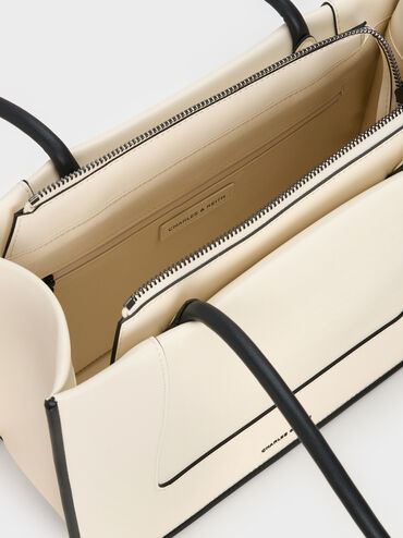 Daylla Tote Bag, Cream, hi-res