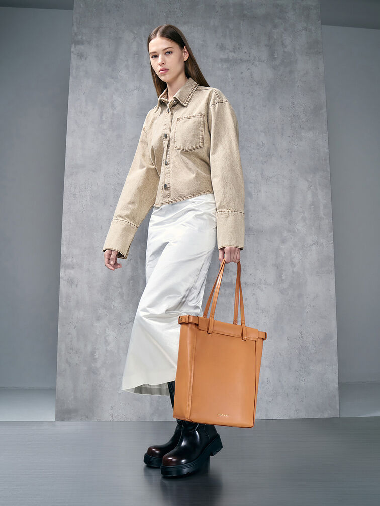 Ellis Tote Bag, Toffee, hi-res