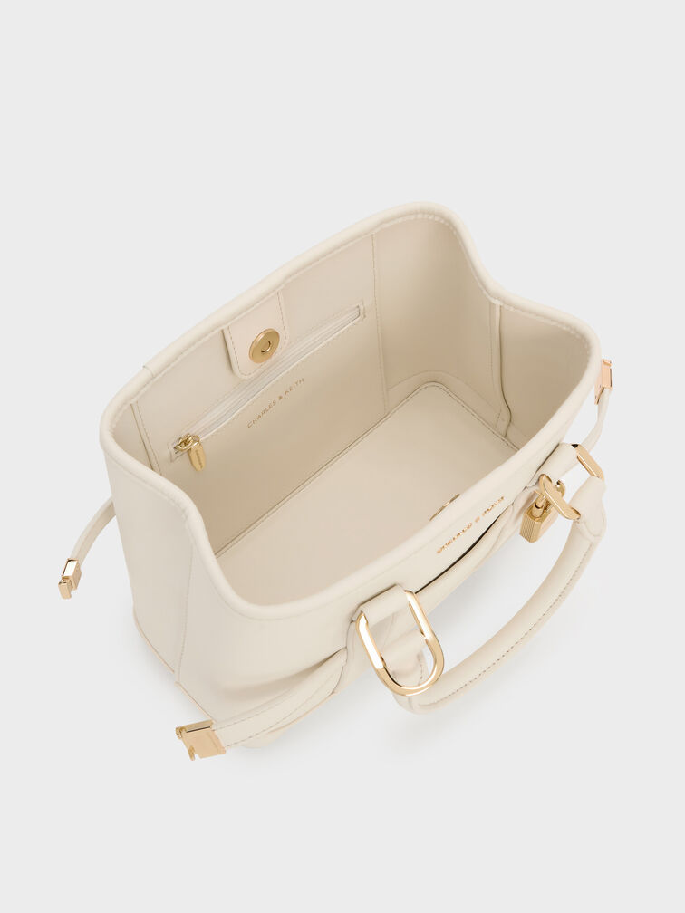 Mini Scottie Tote Bag, Cream, hi-res