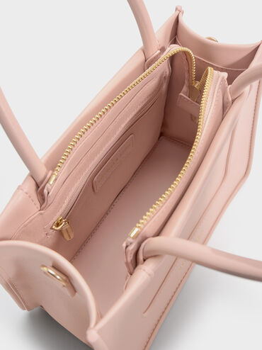 Mini Daylla Tote Bag, Light Pink, hi-res