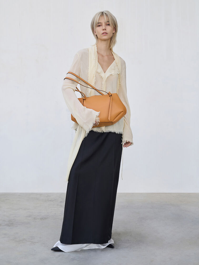 Calla Tote Bag, Toffee, hi-res
