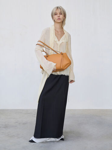 Calla Tote Bag, Toffee, hi-res