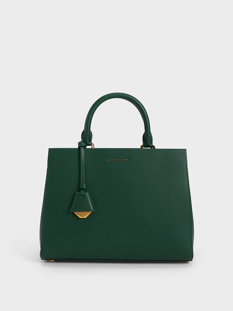Charles and keith classic structured bag sales