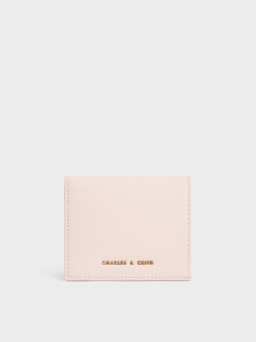 Bi-Fold Small Wallet, Light Pink, hi-res