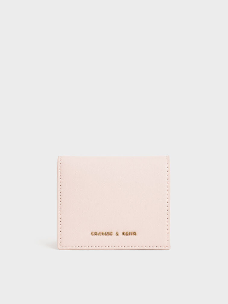 Bi-Fold Small Wallet, Light Pink, hi-res