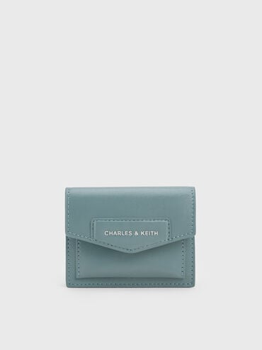 Adelie Envelope Card Holder, Slate Blue, hi-res