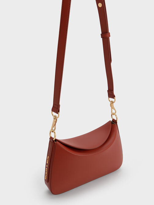 Catena Chain-Handle Bag, Brick, hi-res