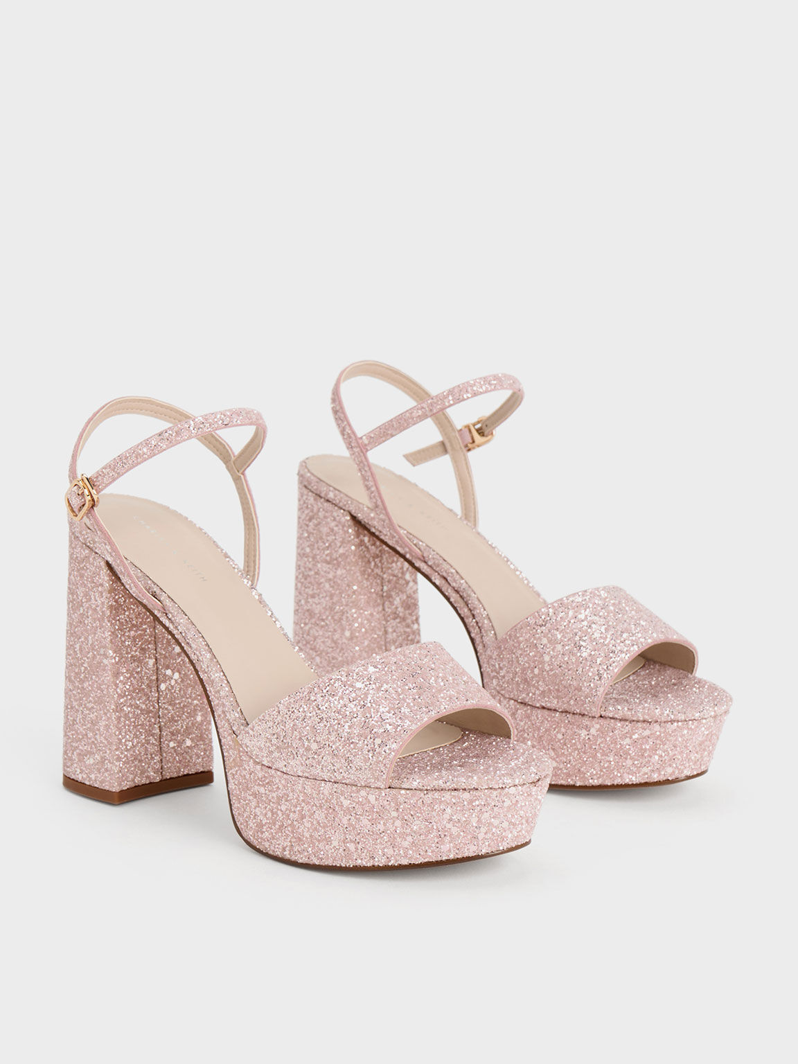 Pink platform sandal heels store