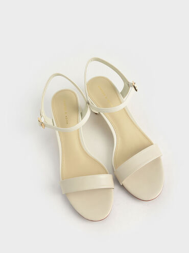 Open-Toe Sandals, Chalk, hi-res