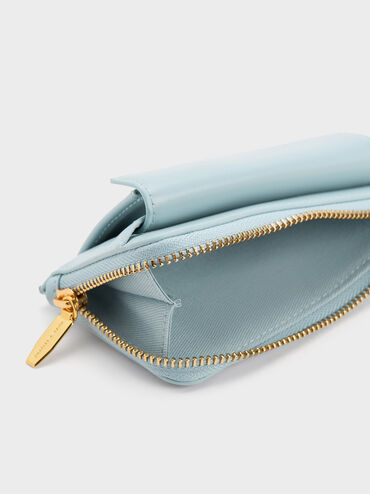 Eudora Envelope Card Holder, Blue, hi-res