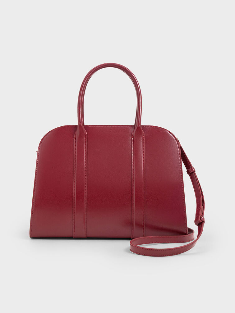 Axel Bowling Bag, Burgundy, hi-res
