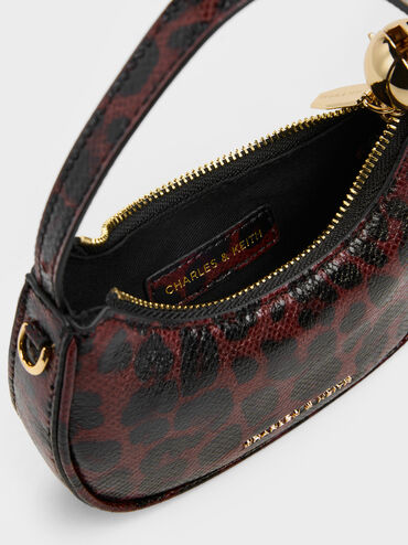 Micro Jesmyn Leopard-Print Two-Way Bag, Animal Print Burgundy, hi-res