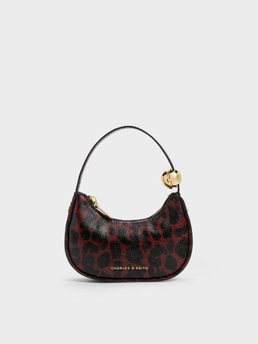 Micro Jesmyn Leopard-Print Two-Way Bag, Animal Print Burgundy, hi-res