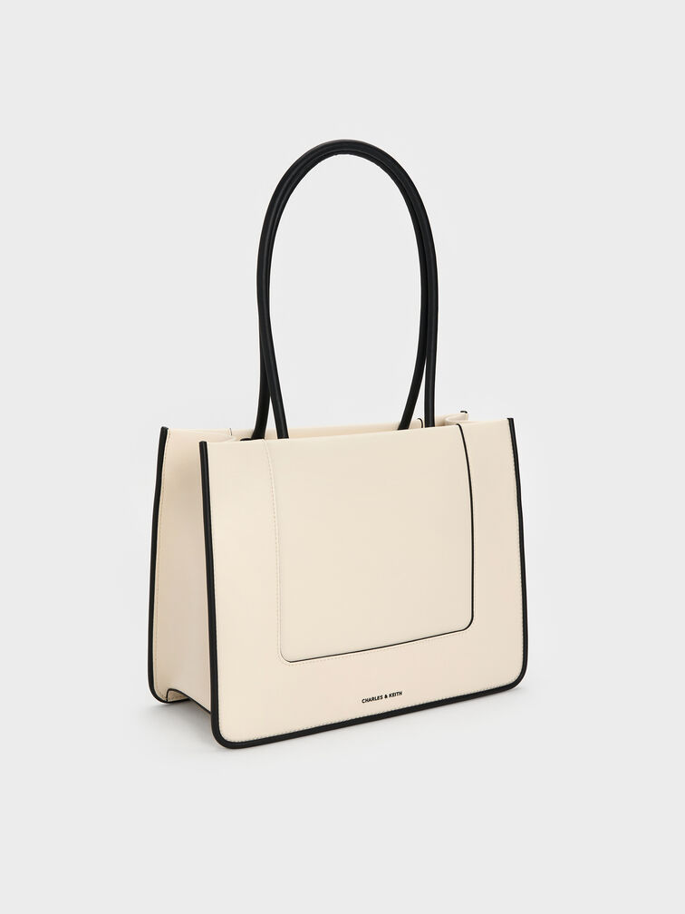 Daylla Tote Bag, Cream, hi-res