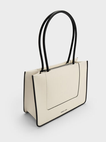 Daylla Tote Bag, Cream, hi-res