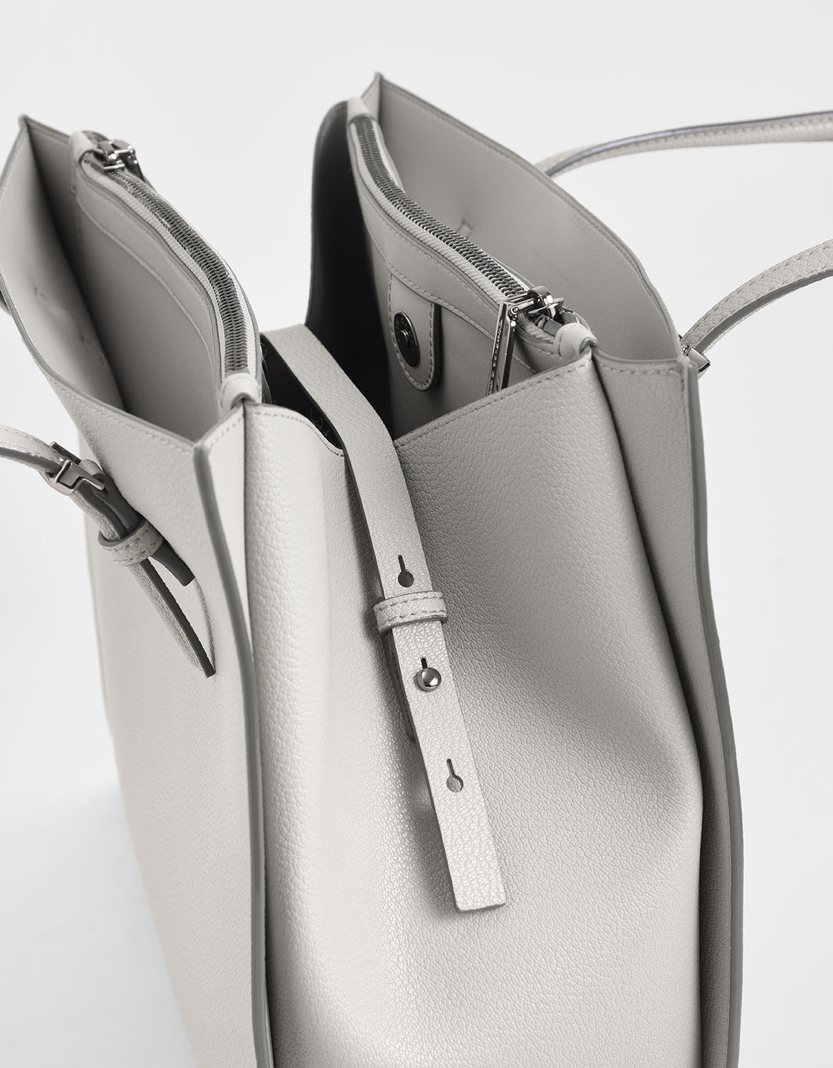 Grey hot sale tote bag