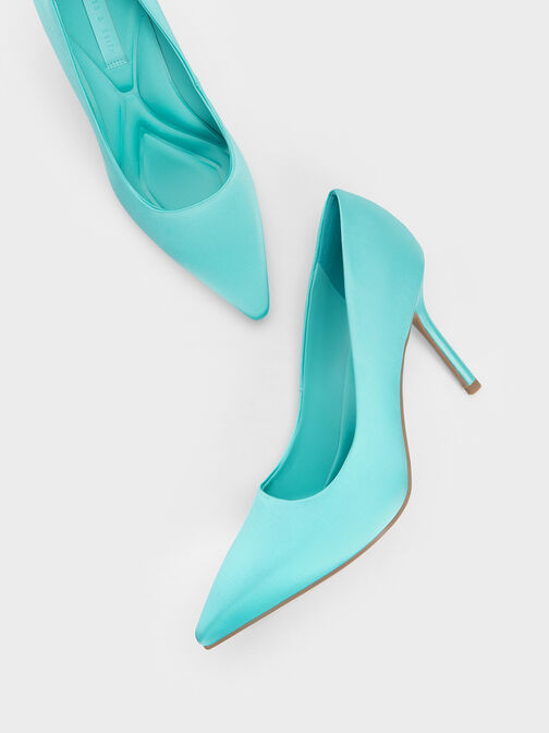 Emmy Stiletto Heel Pumps, Blue, hi-res