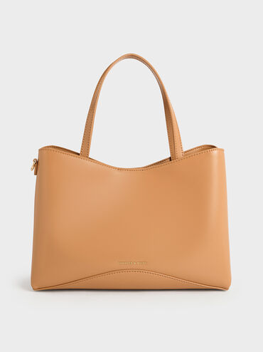 Sybill Tote Bag, Toffee, hi-res