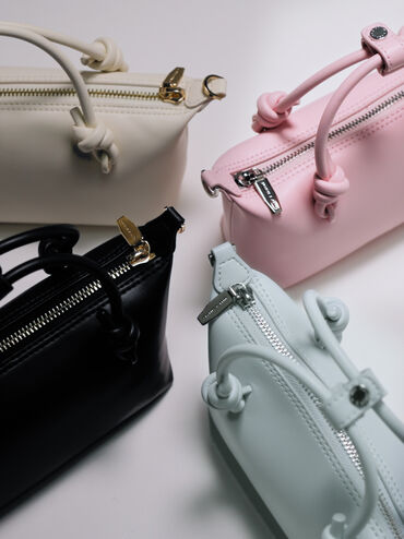 Sammie Knotted-Handle Tote Bag, Sea Salt Blue, hi-res