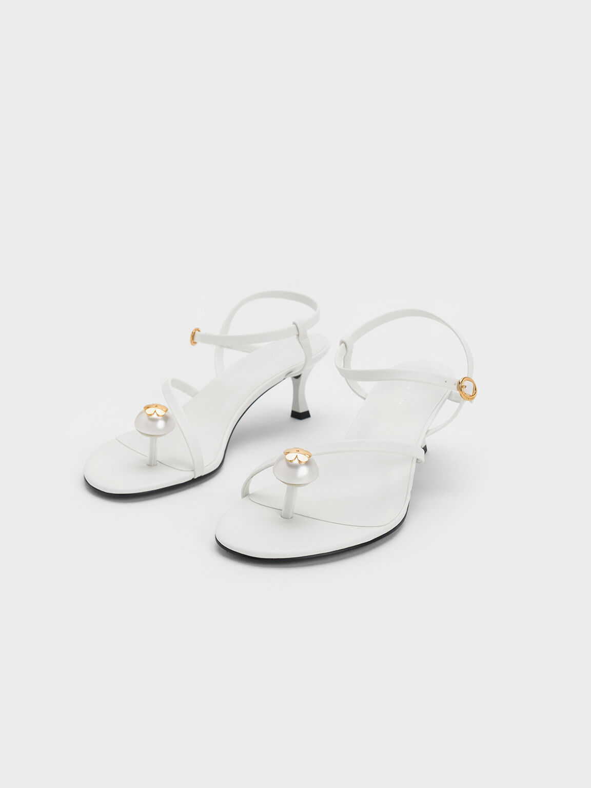 Pearl strappy sandals store
