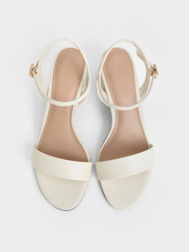 Sylva Block-Heel Sandals, Chalk, hi-res