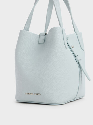 Beryl Belted Bucket Bag, Sea Salt Blue, hi-res