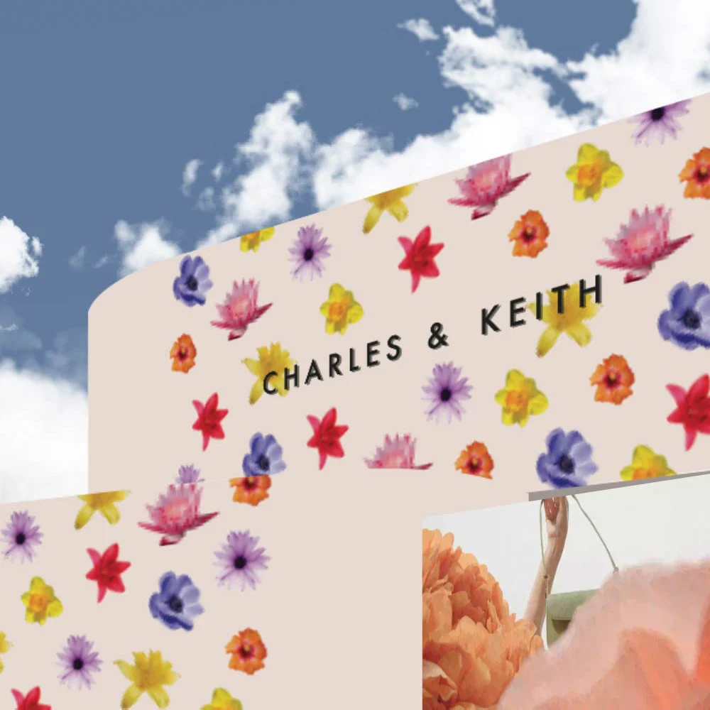 CHARLES & KEITH's virtual pop up at Decentraland.