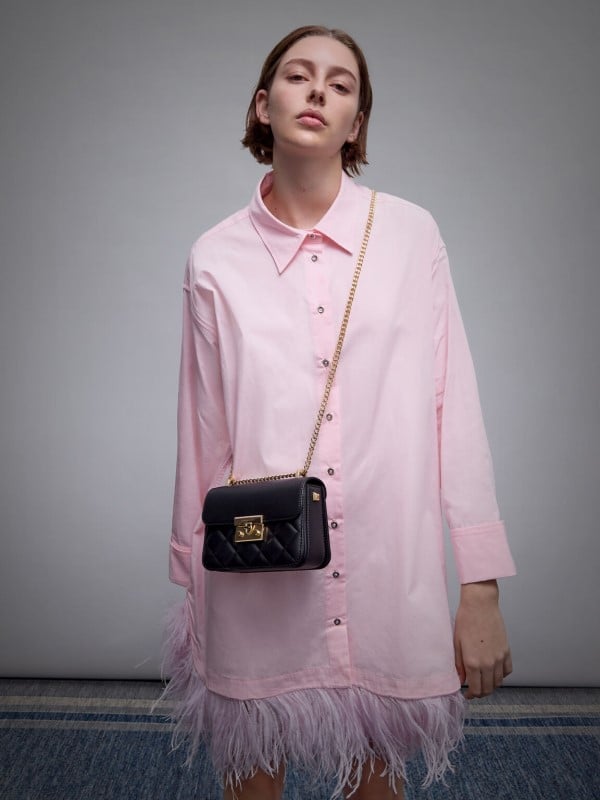 Sansa Tote Bag - Chocolate - CHARLES & KEITH
