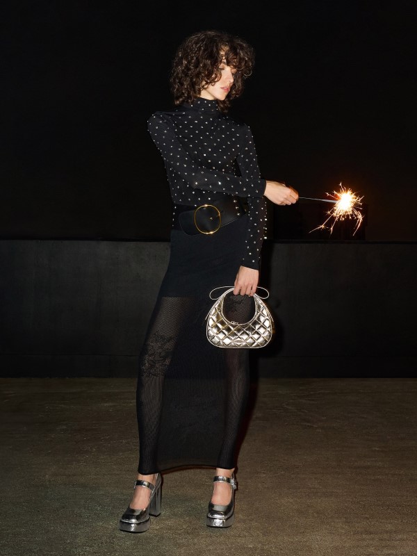 Ember Brown Jody Suede Belted Shoulder Bag - CHARLES & KEITH