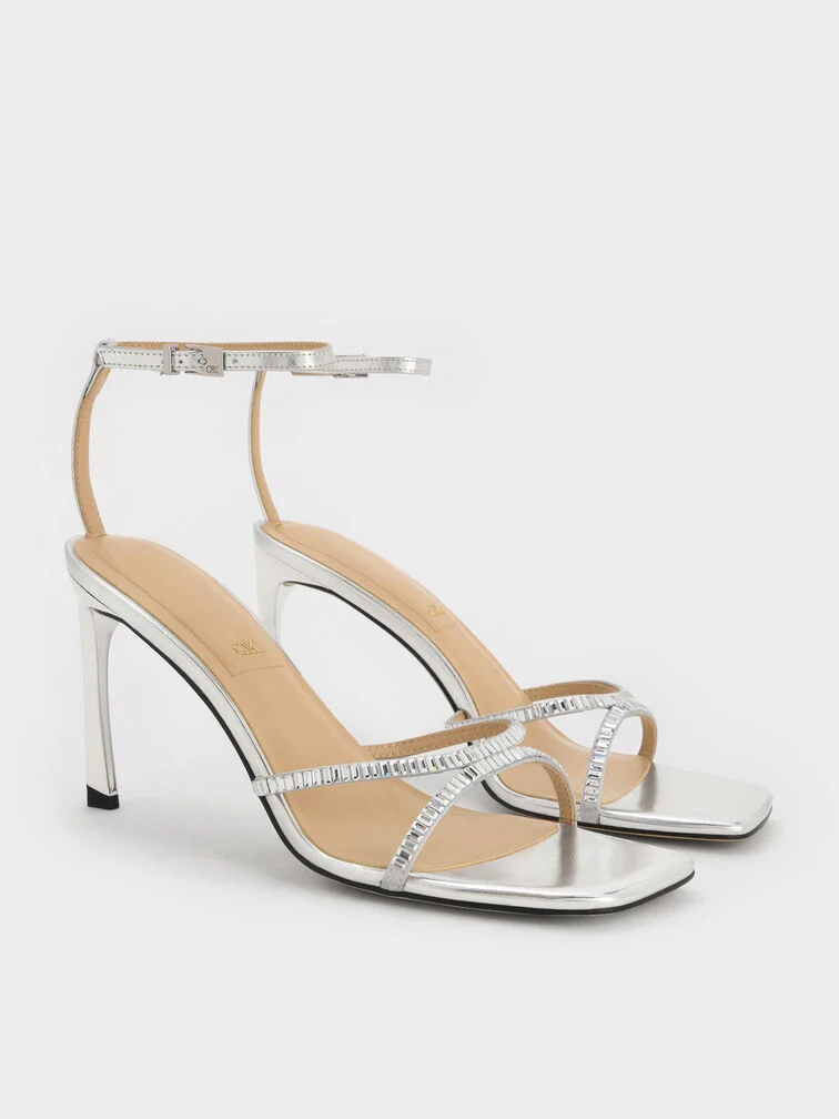 Slim stiletto heels have only a small surface area, making it harder to balance your body weight.