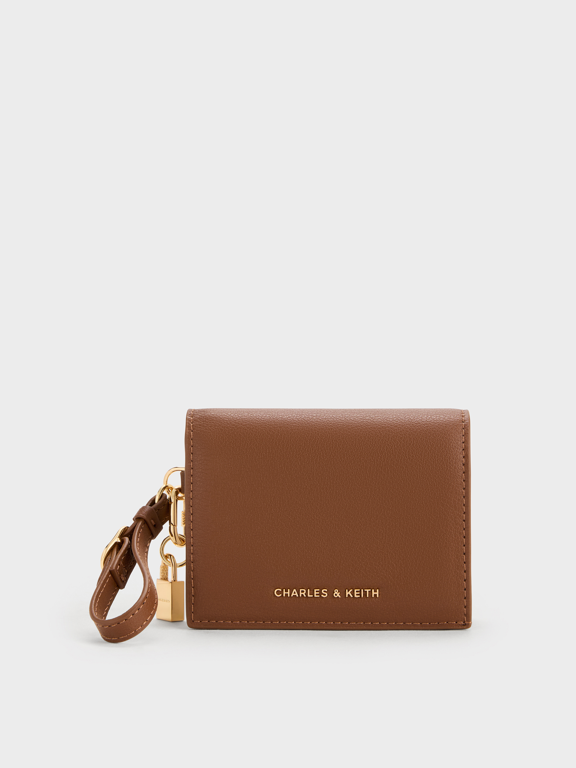 Scottie Small Wallet - Chocolate - CHARLES & KEITH IN