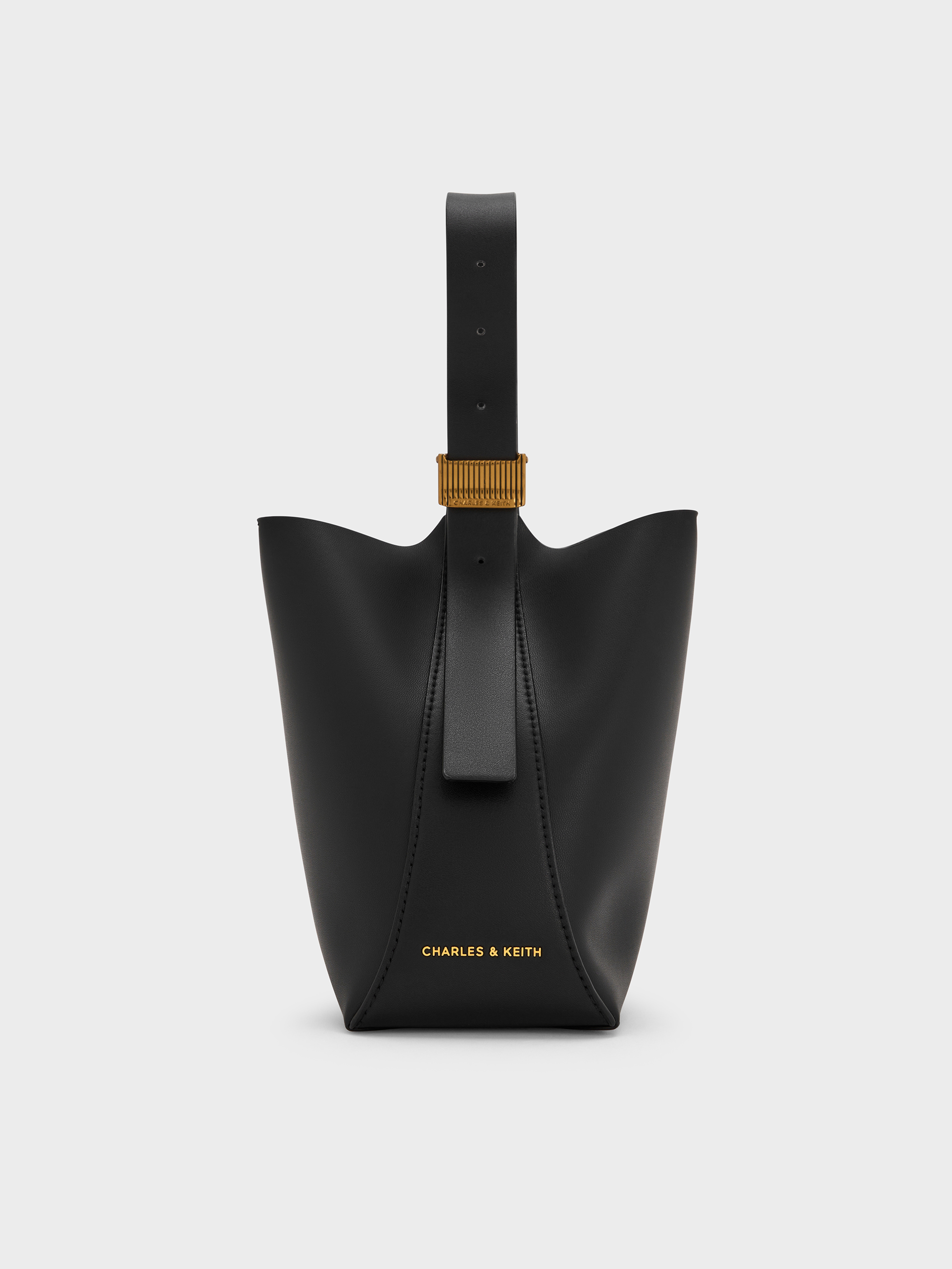 Black Edna Bucket Bag CHARLES KEITH