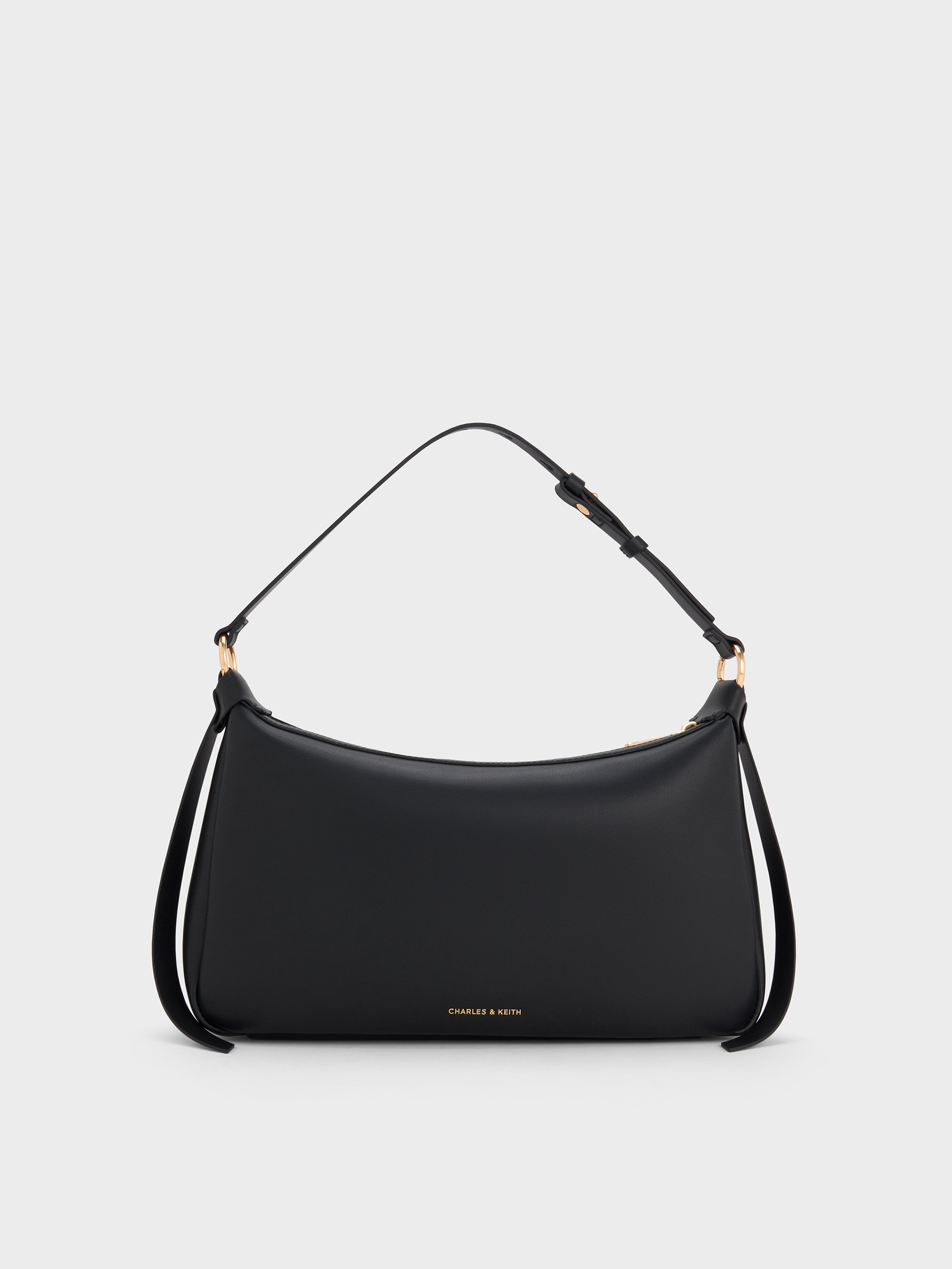 CRONOS compact shoulder BAG【BLACK】 Buy Black Shoulder Bags