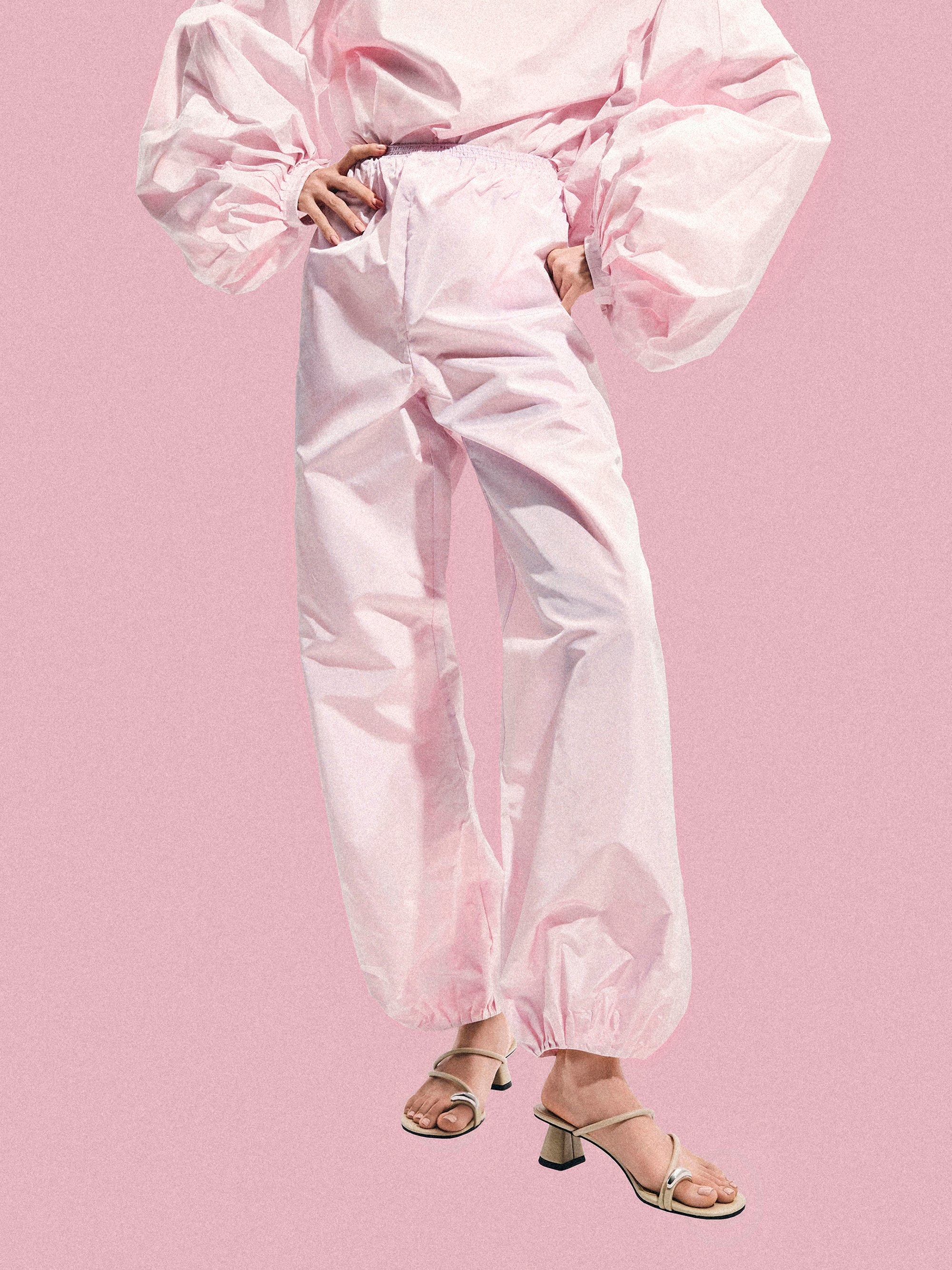 Metallic-Accent Strappy Toe-Ring Heeled Sandals, Taupe, hi-res