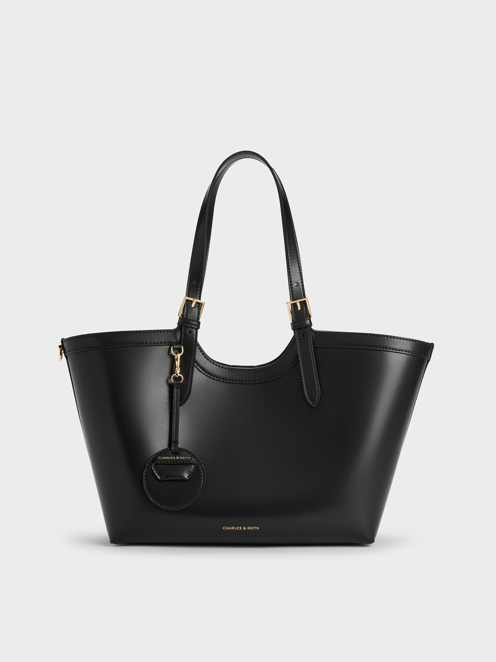 XL Enola Tote Bag - Black - CHARLES & KEITH IN