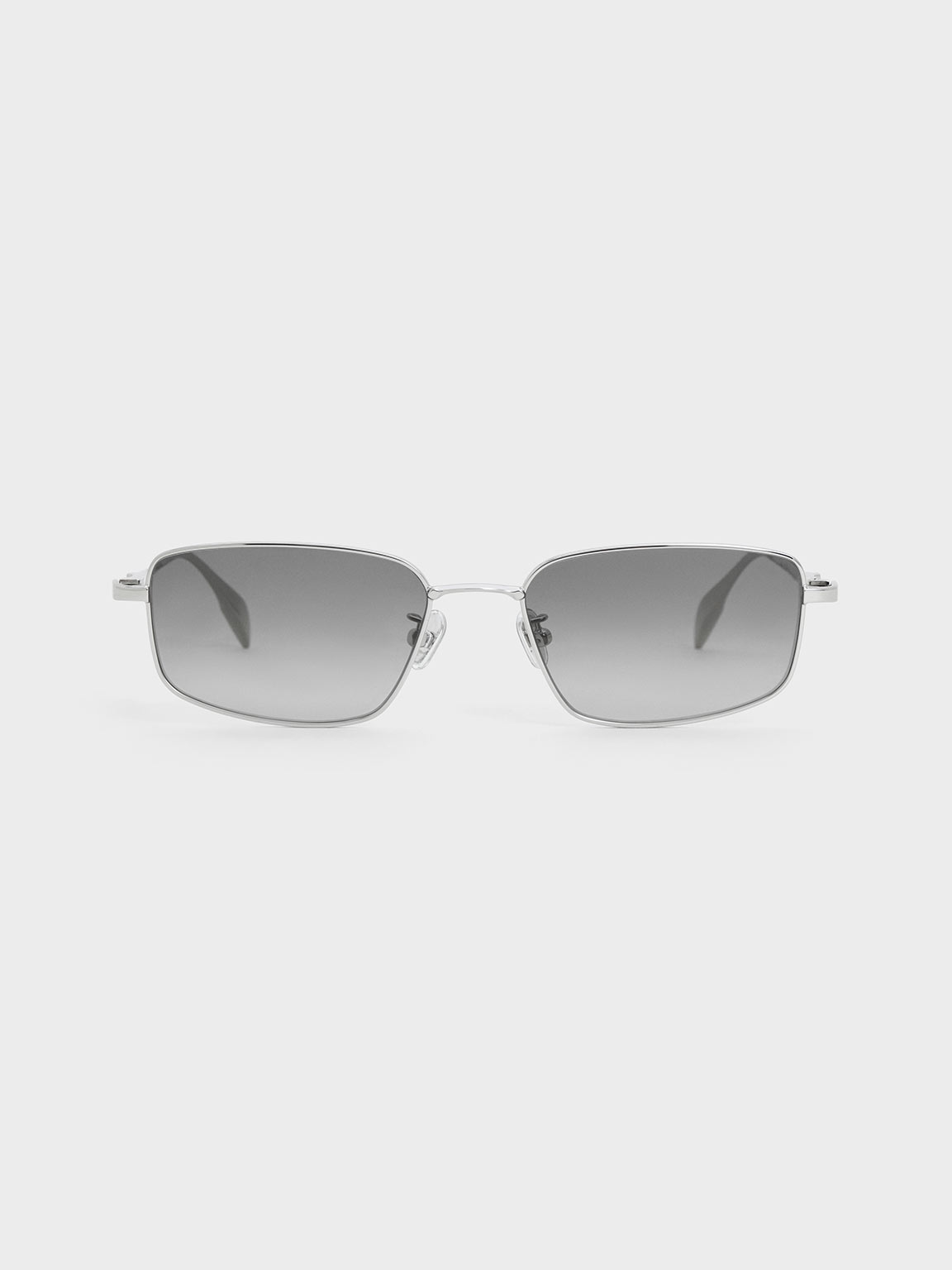 Inara Metallic-Rim Sunglasses - Silver - CHARLES & KEITH IN