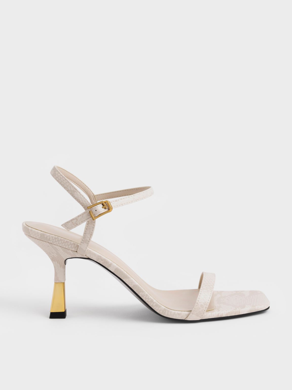 Buy White Heeled Sandals for Women by Carlton London Online | Ajio.com